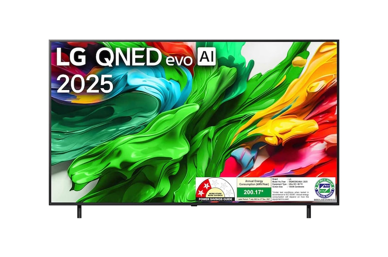 LG 139cm (55) QNED MiniLED AI TV (QNED92),α8 AI Processor 4K Gen2, 144 Hz VRR Refresh Rate, AI Picture Pro with Dolby Vision & Atmos