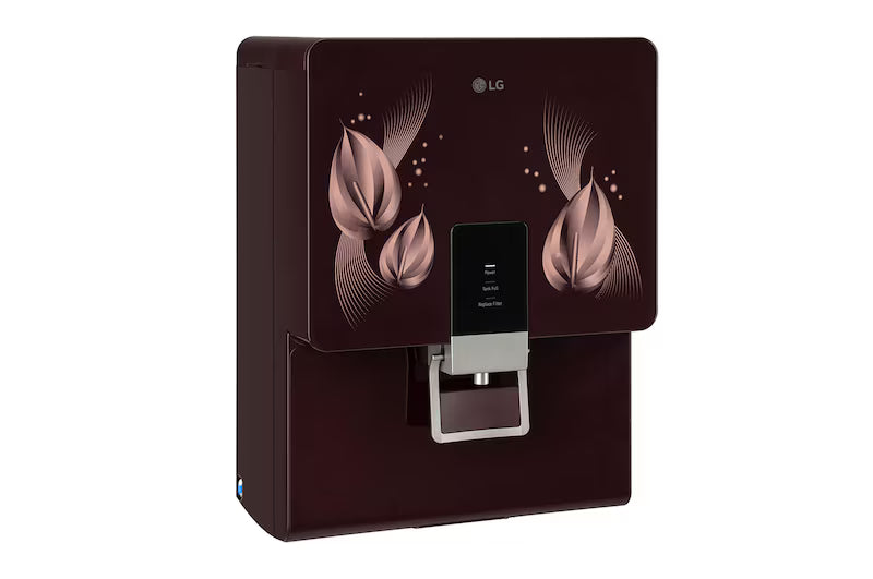 LG 8L RO+Mineral Booster Water Purifier with Steel Tank, Crimson Red