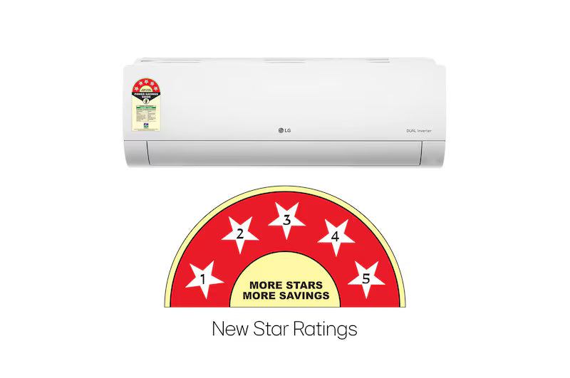 LG 3 Star (1.5) Split AC, Hot and Cold, Dual inverter Compressor, Super Convertible 5-in-1 Cooling, 5.2 kW, 2025 Model