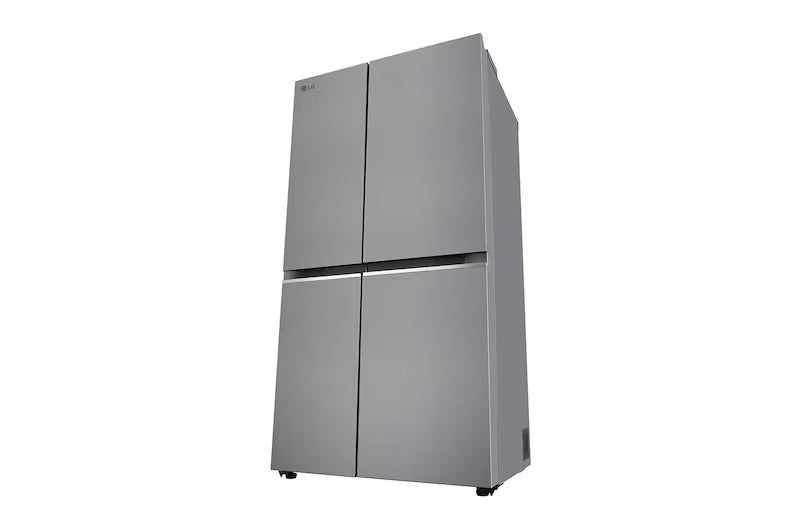 LG 650L Side-by-Side Refrigerator, Convertible, Door Cooling+™, Shiny Steel Finish, 3 Star