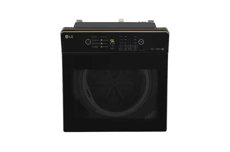 LG 8Kg Top Load Washing Machine, Hard Water Wash, Middle Black, 5 Star
