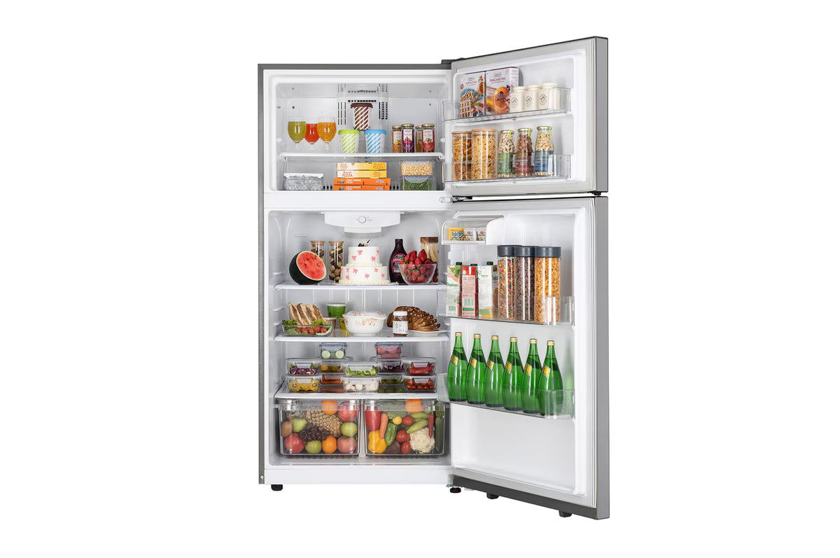 LG 674L Double Door Refrigerator GLT6816ODPZ  with Smart Inverter Compressor and Multi-Air Flow, Shiny Steel Finish, 1 Star