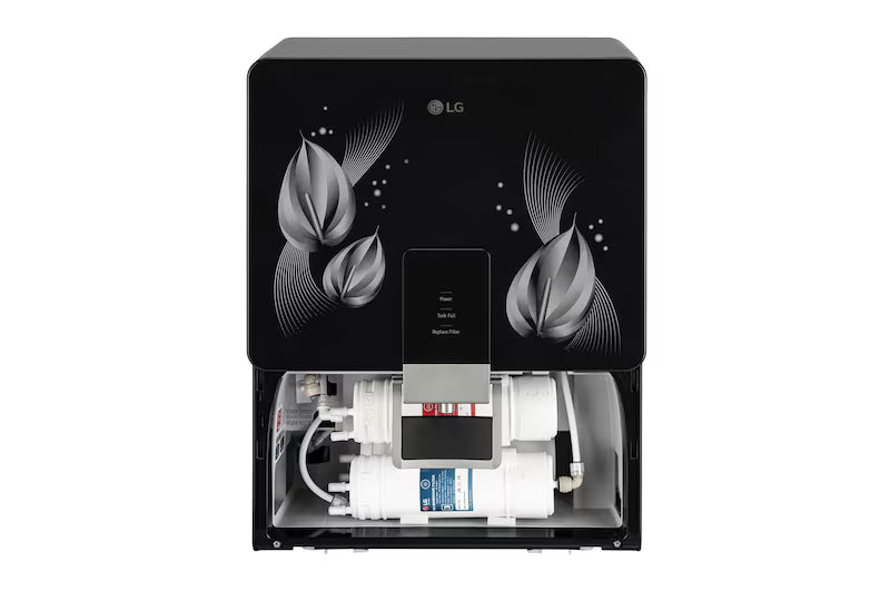 LG 8L RO+Mineral Booster Water Purifier with Steel Tank, Black