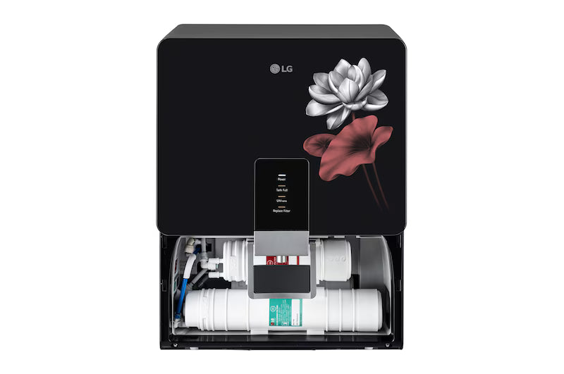 LG 8L RO+UV+Mineral Booster Water Purifier with Steel Tank, Black