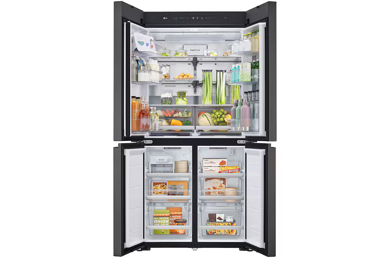 LG 617L, French Door, MoodUP® Refrigerators, Objet Collection, 3 Star