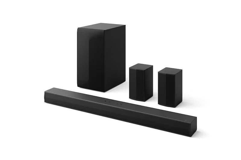 LG Home Theater Soundbar 600W, 5.1Ch, AI Sound Pro and Wireless Rear Sound, Dolby Digital
