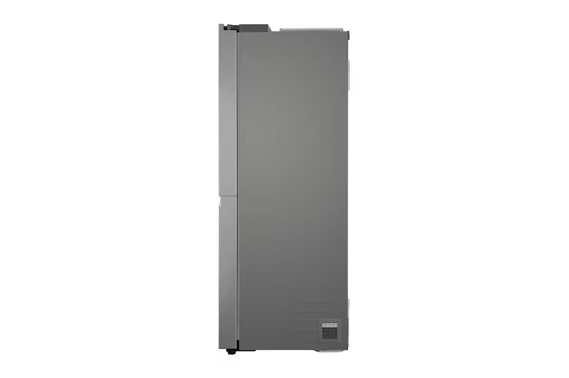 LG 650L Side-by-Side Refrigerator, Convertible, Door Cooling+™, Shiny Steel Finish, 3 Star