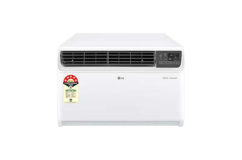 LG 3 Star (2.0) Window AC, Dual Inverter, Convertible 4-in-1 Cooling, 100% Copper Tubes, ADC Sensor, Energy Manager+, ThinQ™ (Wi-Fi), 6.2 kW, 2026 Model