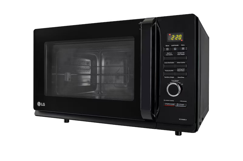 LG 32 L Convection Microwave Oven with 301 Auto Cook Menu, Black