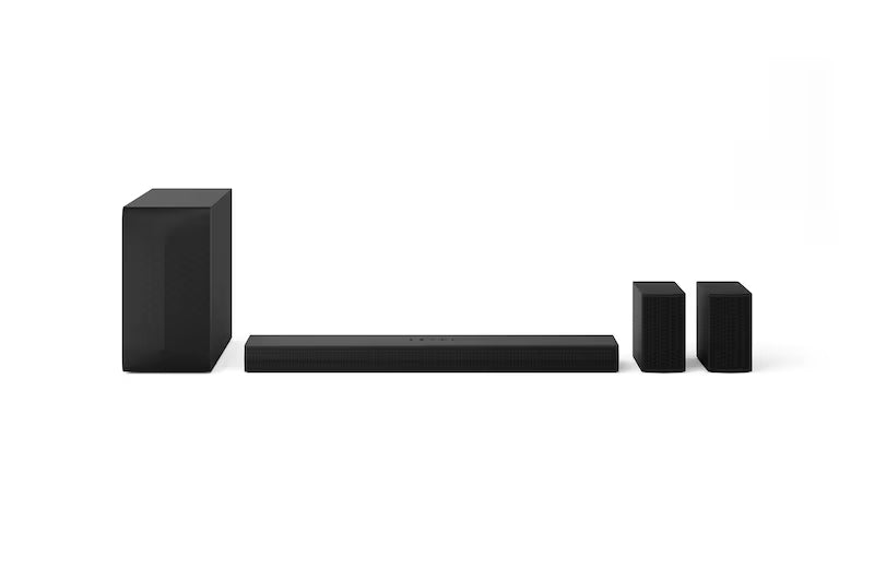 LG Home Theater Soundbar 600W, 5.1Ch, AI Sound Pro and Wireless Rear Sound, Dolby Digital