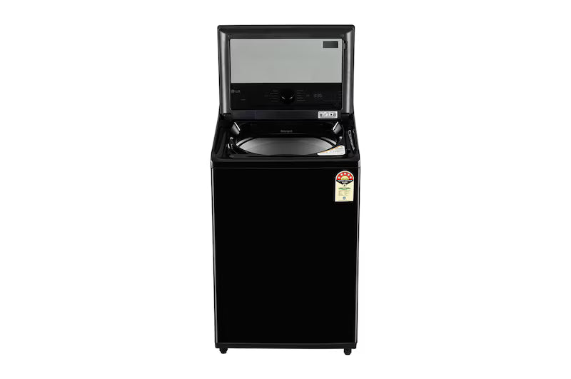 LG 11Kg Top Load Washing Machine, AI Direct Drive™, In-Built Heater, Stain Clean, Onyx Black, 5 Star