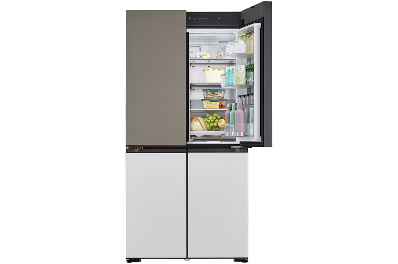 LG 617L, French Door, MoodUP® Refrigerators, Objet Collection, 3 Star
