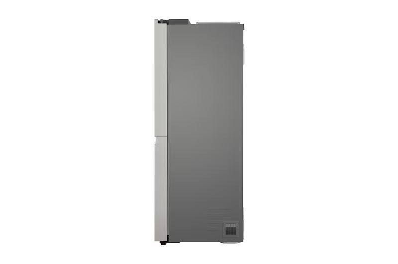 LG 650L Side-by-Side Refrigerator, Wi-Fi Convertible, DoorCooling+™, Urban Steel Finish, 3 Star