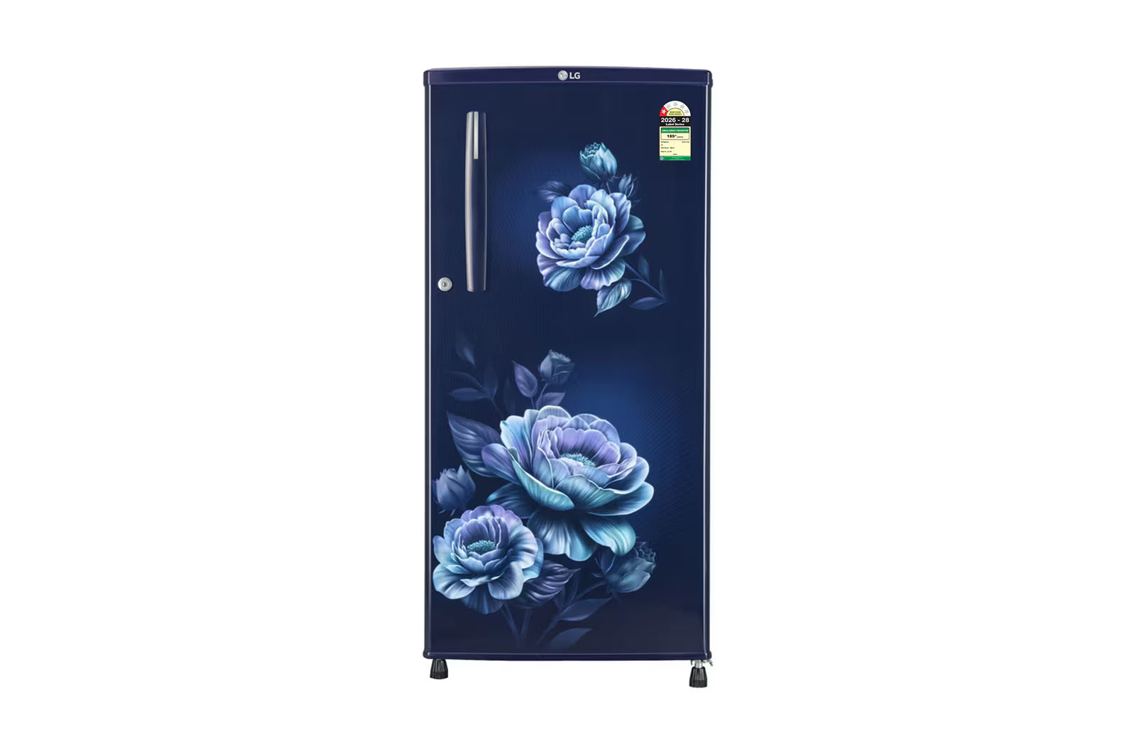 LG 180 L Single Door Refrigerator GLD1816WORR with Fast Ice Making, Fit Max Chiller Tray , Royal Rose, 1 Star