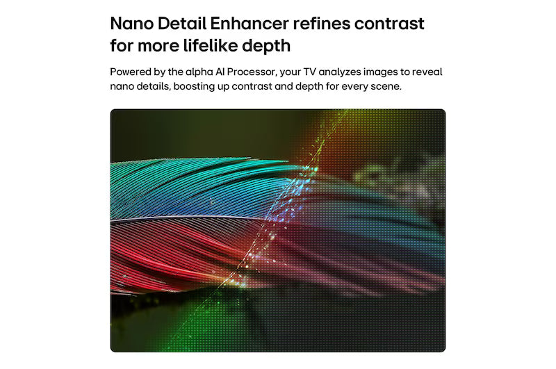 126 cm (50) LG NANO 4K AI UHD TV 50NU880BPLA with α7 AI Processor 4K Gen9, with HDR10 Pro 2026