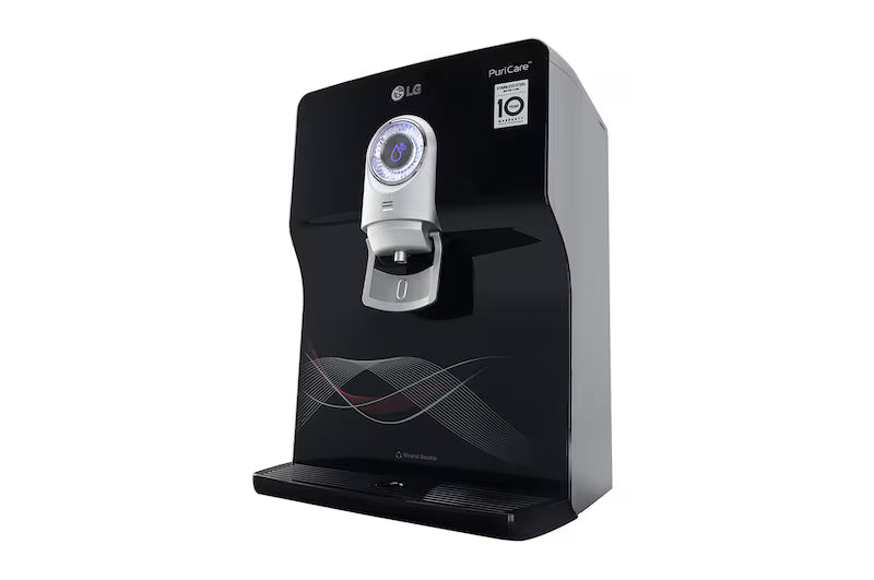 LG 8L RO+UV+UF+Mineral Booster Water Purifier with Steel Tank, Black