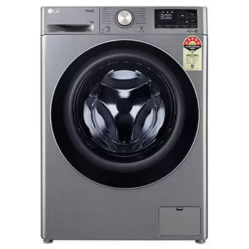 LG 11Kg Front Load Washing Machine, AI Direct Drive™, Platinum Silver
