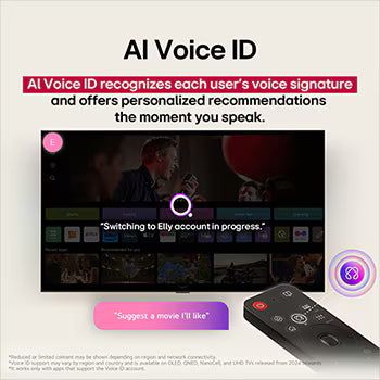 LG 164 cm (65) 4K UHD AI TV (UA8300), α7 AI Processor Gen8, FILMMAKER MODE™, with Dolby
